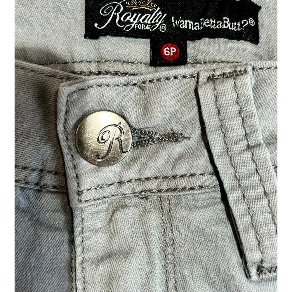 Royalty For Me "WannaBettaButt" Mid Rise Skinny Jeans | Women's 6 P